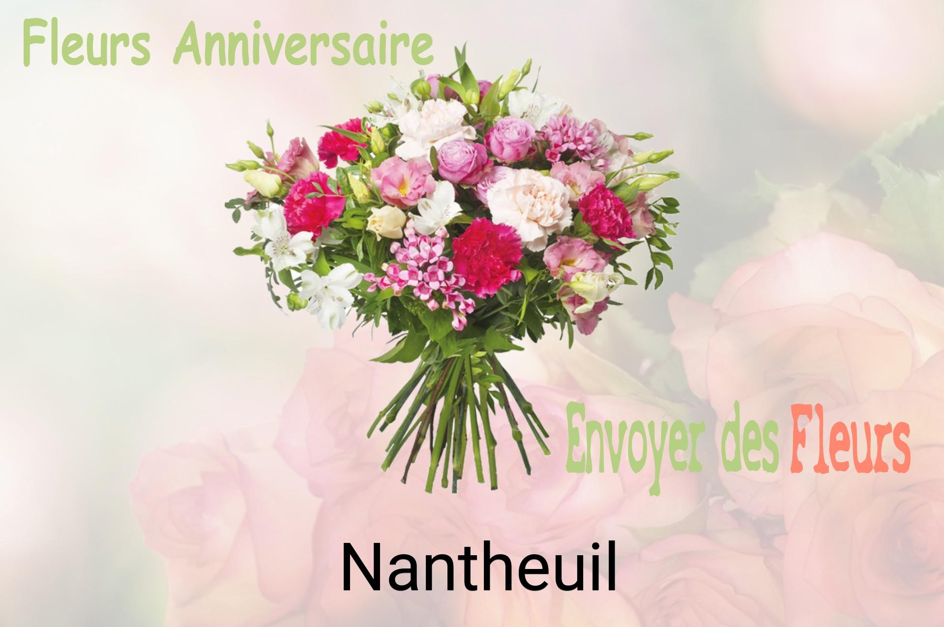 Bouquet de fleurs d’anniversaire livré à Nantheuil