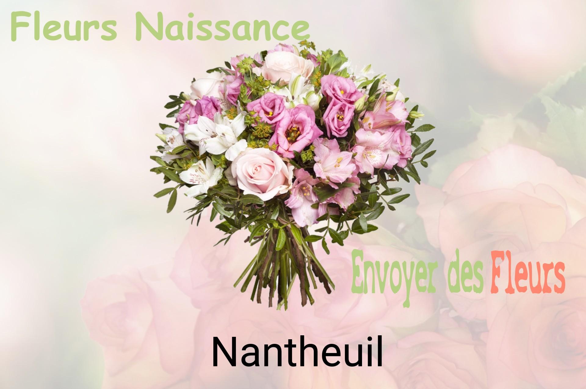 Bouquet de fleurs de naissance livré à Nantheuil